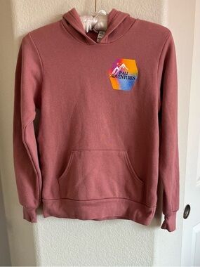 Bella+Canvas Kids Dusty Rose Fleece Hoodie